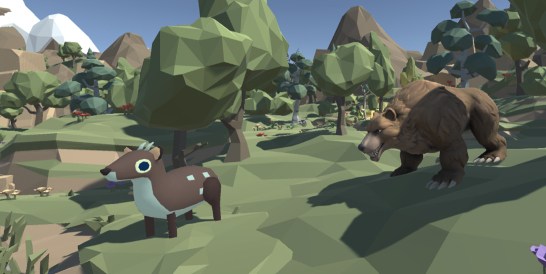 Preview of Investigating Predator-Prey Dynamics through Simulated Vision and Reinforcement Learning